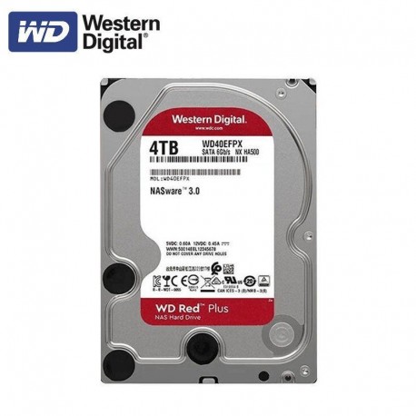 WESTERN DIGITAL DISCO DURO 4TB 3.5 WD40EFPX SERIE RED PLUS 256MB