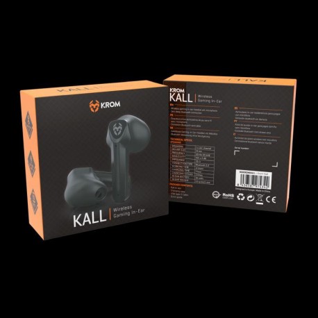 KROM AURICULARES KALL WIRELESS GAMING IN-EAR