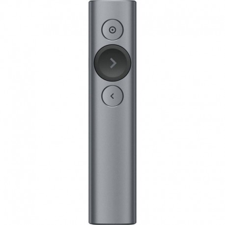 LOGITECH WIRELESS PRESENTER SPOT LIGHT RETAIL COLOR PLATA