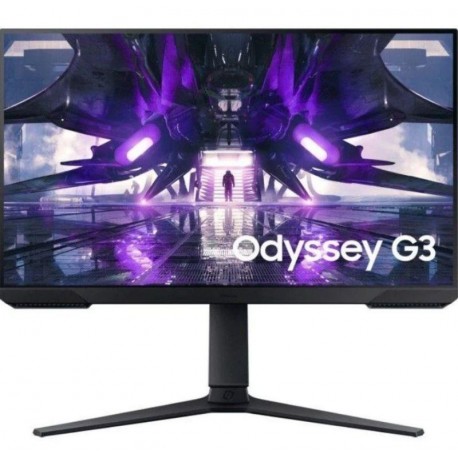 SAMSUNG MONITOR GAMING ODYSSEY G3 S24AG320NU/ 24/ FHD 1MS/ 165Hz/ VA/ NEGRO / VESA