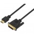 AISENS CABLE HDMI/MACHO A DVI/ MACHO 1.8M NEGRO
