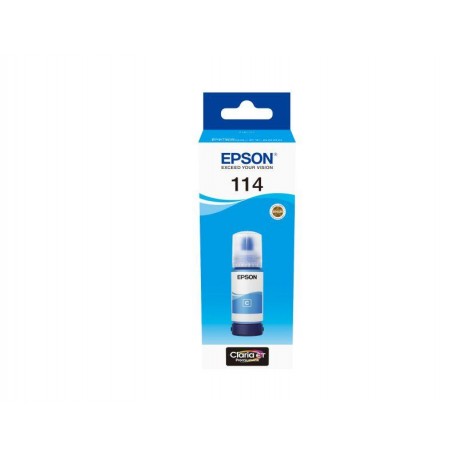 EPSON BOTE TINTA ECOTANK CIAN Nº 114