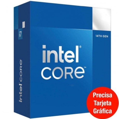 INTEL PROCESADOR CORE I7-14700F 2.1GHZ LGA1700 (SIN IGPU)