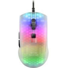 MARS GAMING RATON RGB MMRW BLANCO