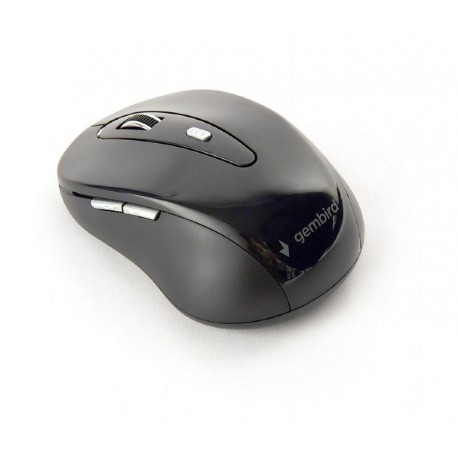 GEMBIRD RATON OPTICO INALAMBRICO CON 6 BOTONES NEGRO MUSW-6B-01