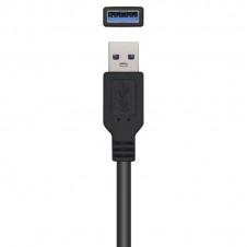 AISENS ALARGADOR USB 3.0 M/H 5M CON AMPLIFICADOR A105-0525 Hasta 9W/ 625Mbps/ 5m/ Negro