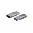 AISENS ADAPTADOR USB 3.2 GEN2 USB-C HEMBRA A USB-A MACHO GRIS