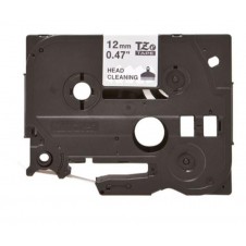 BROTHER CINTA DE LIMPIEZA TZECL3 12MM TEXTO NEGRO SOBRE FONDO BLANCO. ANCHO: 6 MM. LONGITUD: 8 M