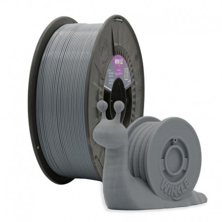 WINKLE FILAMENTO GRIS CENIZA PLA-HIGH SPEED HD 1.75MM 1 KG TURBO GREY