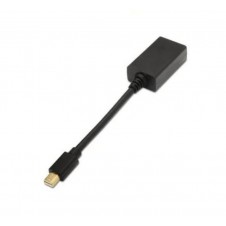 AISENS CABLE MINI DISPLAYPORT MACHO A HDMI HEMBRA 15CM A125-0137 NEGRO