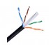 AISENS BOBINA DE CABLE PARA EXTERIORES RJ45 UTP CAT. 6/ 305M/ A135-0264 NEGRO