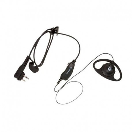 MOTOROLA AURICULARES MICRO HKLN4599A PTT NEGRO PARA WALKIE TALKIE / PTT