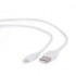 GEMBIRD CABLE USB A LIGHTNING 2M BLANCO