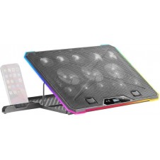 MARS GAMING SOPORTE REFRIGERANTE MNBC13 PARA PORTATILES + MOVIL hasta 17/ Iluminación LED