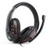GEMBIRD AURICULARES ESTEREO CON MICROFONO NEGRO