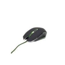 GEMBIRD RATON GAMING CON LED VERDE