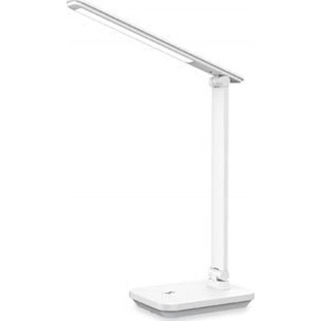 PLATINET LAMPARA DE MESA RECARGABLE BATERIA 4000mAh 5W BLANCO