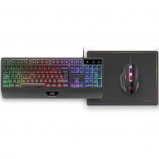 MARS GAMING PACK TECLADO RATON Y ALFOMBRILLA MCP124