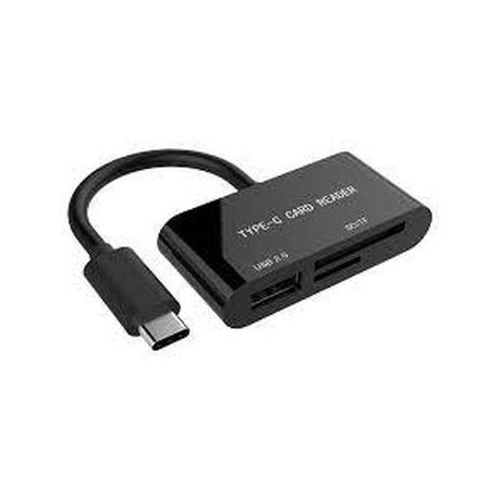 GEMBIRD LECTOR DE TARJETAS SD USB-C 3.0 COMPACTO