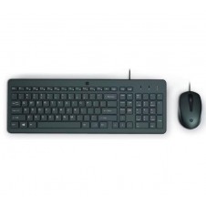 HP TECLADO Y RATON CON CABLE HP150 NEGRO