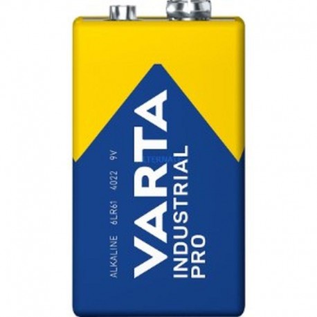 VARTA PILA ALCALINA INDUSTRIAL PRO VAR35680 LR61 9V CAJA X 20UD