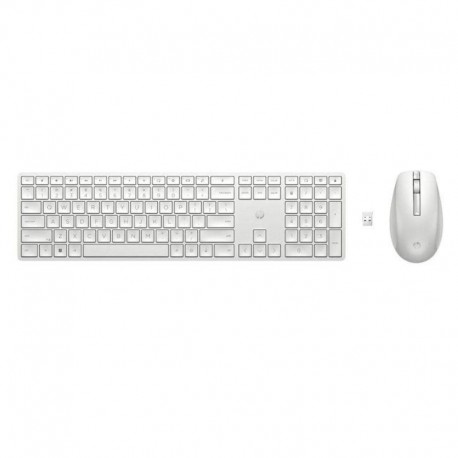 HP TECLADO Y RATON INALAMBRICOS 650 BLANCO