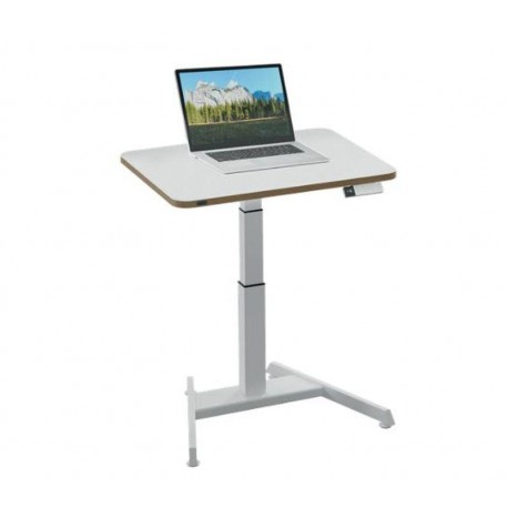 LEITZ MESA ESCRITORIO ERGO COMPACTO ELECTRICO BLANCO regulable en altura electricamente / tablero 80x60