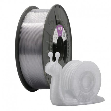WINKLE FILAMENTO TRANSPARENTE PETG 1.75MM 300 GR