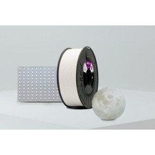 WINKLE FILAMENTO PACK LITOFANIA 1 KG BLANCO FANTASMA + LUZ RETROILUMINACIÓN 1 KG de PLA HD Blanco Fantasma Panel LED retroilumin