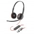 HP POLY AURICULARES UC BLACKWIRE 3220 CON CABLE USB-C MAS ADAPTADOR USB-A