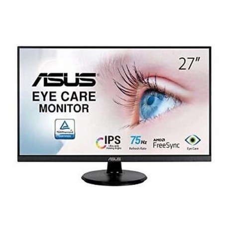 ASUS MONITOR VA24EQSB 23.8/ FULL HD/ MULTIMEDIA/ NEGRO VGA / HDMI / DP/ 5MS / VESA / Regulable en altura