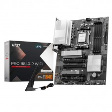 MSI PLACA BASE PRO B840-P WIFI AMD,AM5,B840,4DDR5,USB TYPE-C,WIFI,AURA,ATX