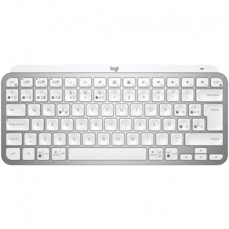 LOGITECH TECLADO INALAMBRICO MX KEYS GRIS/BLANCO