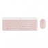 LOGITECH TECLADO Y RATON WIRELESS SLIM COMBO MK470 ROSA