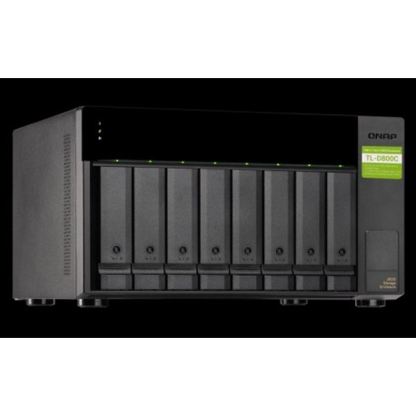 QNAP NAS DE EXPANSION DE 8 BAHIAS TL-D800C