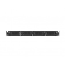 LANBERG GUIA CABLE19 1U 5 ANILLA TIPO B NEGRO