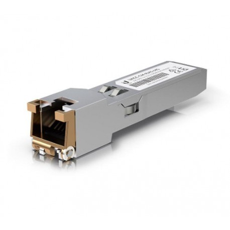UBIQUITI MODULO SFP+ UACC-CM-RJ45-MG TRANSCEIVER CONVERSOR SFP A RJ45