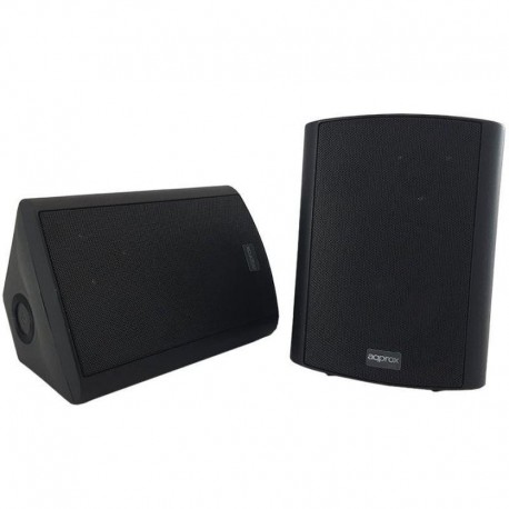 APPROX ALTAVOCES APPSPK+ AUTOAMPLIFICADOS APPROX 30W POR CANAL (60W) NEGROS