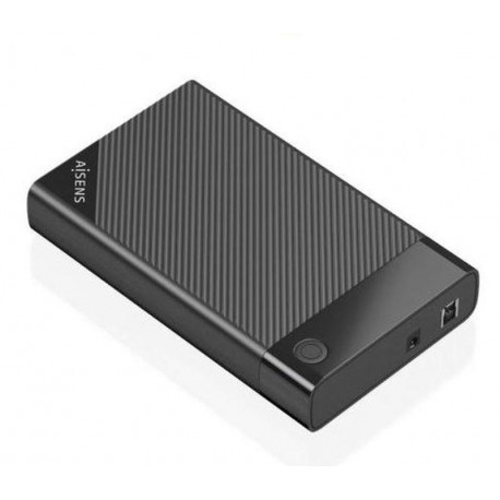 AISENS CAJA EXTERNA ASE-3529B DISCO DURO DE 3.5 / USB 3.1/ SIN TORNILLOS NEGRO