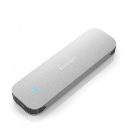 AISENS CAJA EXTERNA ASM2-025SL SSD M.2 NVME USB 3.2 GEN 2 PLATA