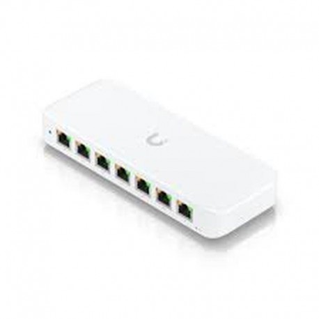 UBIQUITI SWITCH POE COMPACTO DE CAPA 2 CON 8 PUERTOS