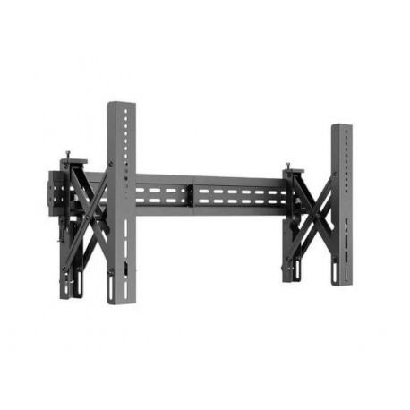 AISENS SOPORTE PARED PARA VIDEOWALL Y TV 37-70 NEGRO HASTA 70 KG/ NIVELABLE