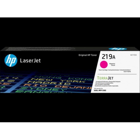 HP TONER W2193A MAGENTA Nº 219A