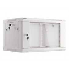 LANBERG ARMARIO RACK 19 6U GRIS 600X450 FLAT PACK V2 PUERTA CRISTAL