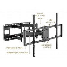 GEMBIRD SOPORTE DE PARED PARA TV DE MOVIMIENTO COMPLETO 60-120