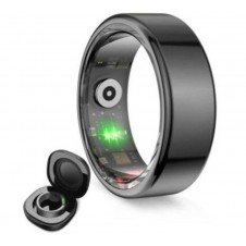 KSIX ANILLO INTELIGENTE SATURN TALLA S/ 18.9 MM NEGRO NOTIFICACIONES / FRECUENCIA CARDIACA