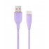 GEMBIRD CABLE USB A USB-C 1,5M VIOLETA SILICONA