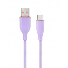 GEMBIRD CABLE USB A USB-C 1,5M VIOLETA SILICONA