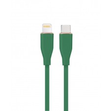 GEMBIRD CABLE USB-C A LIGHTNING 1,5M VERDE SILICONA