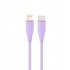 GEMBIRD CABLE USB-C A LIGHTNING 1,5M VIOLETA SILICONA